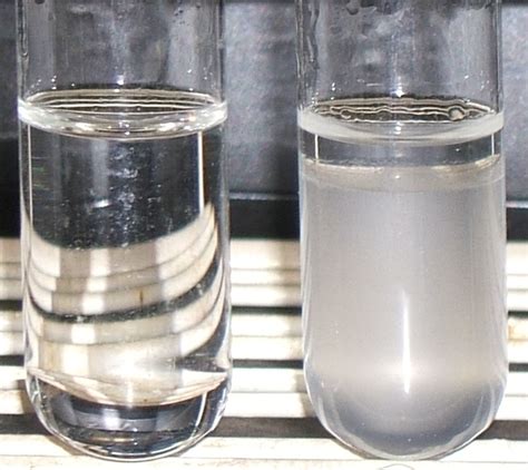 Emulsion test .
